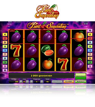 Fruit Sensation > Hier kostenlos spielen + Echtgeld .